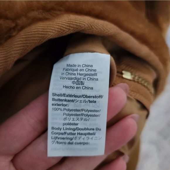 J.Crew Collection Zip Up Plush Faux Fur Teddy Coat - Picture 5 of 11